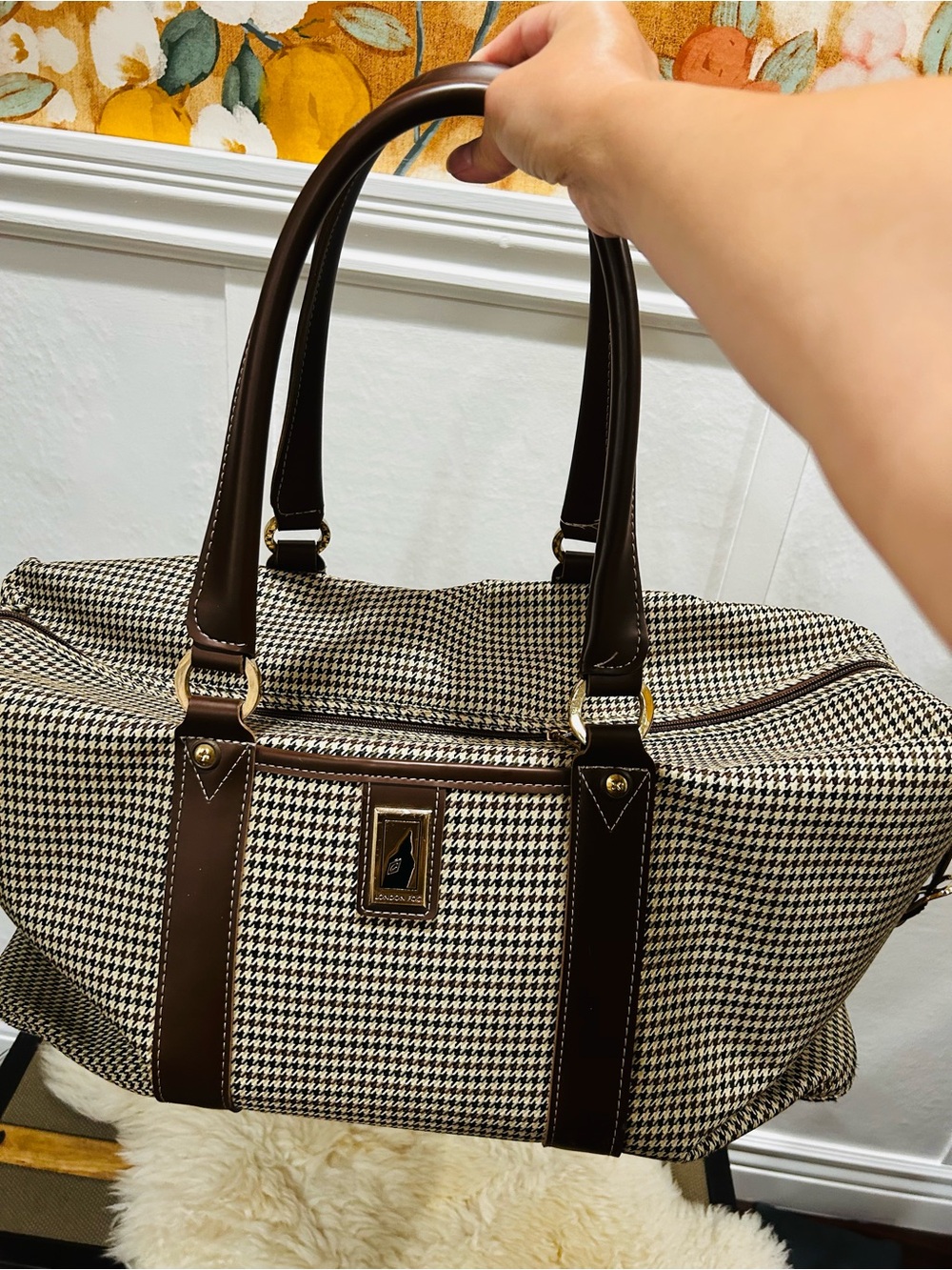 LONDON FOG Cambridge Weekender Bag 22”